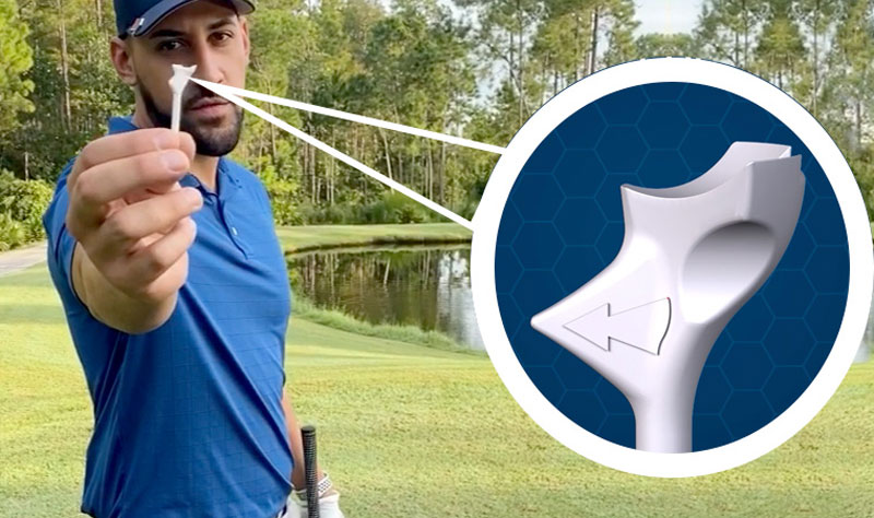 World's most advanced golf tee (Ideal for golfers!)