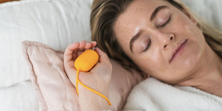 This Simple Handheld Device Helps You Drift Off to Sleep Faster!