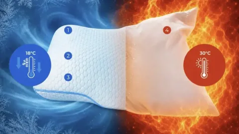 Qinux DormiceX – Cooling Pillow