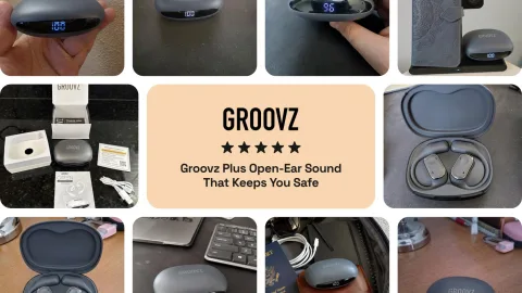 Groovz Plus Open Ear Headphones